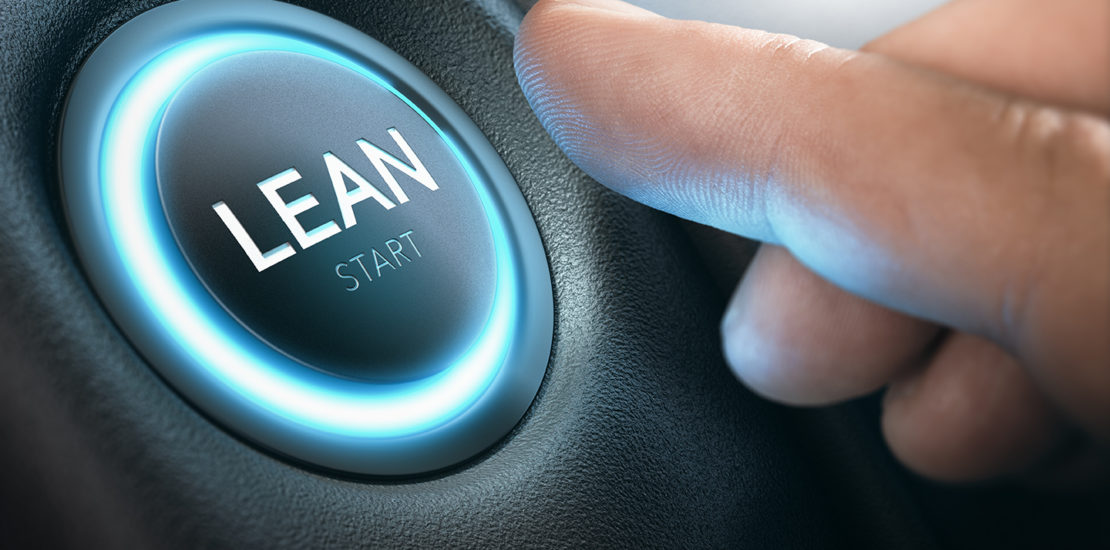 Finger,About,To,Start,Lean,Transformation,By,Pressing,A,Push Finger about to start Lean Transformation by pressing a push button. Composite image between a hand photography and a 3D background.